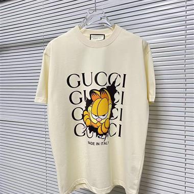 GUCCI  2024夏季新款短袖T恤 男女同款