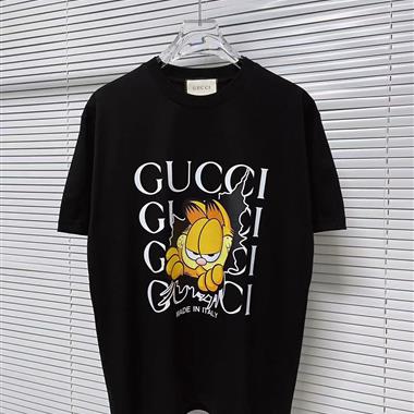 GUCCI  2024夏季新款短袖T恤 男女同款