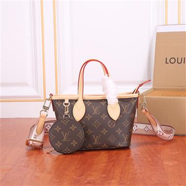 LOUIS VUITTON    2024新款女生時尚休閒包 尺寸：24x14x9CM