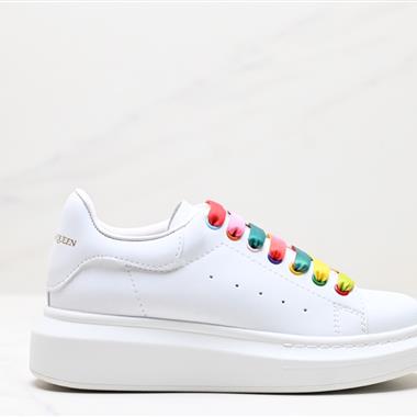 Alexander McQueen Sole Leather Sneakers低幫厚底休閑運動鞋