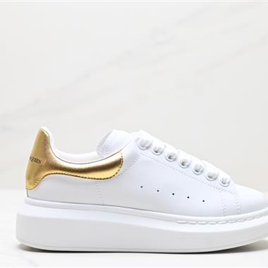 Alexander McQueen Sole Leather Sneakers低幫厚底休閑運動鞋