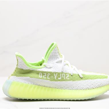 Adidas 椰子350 yeezy 350 V2  爆米花中底休閑運動慢跑鞋 