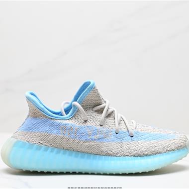 Adidas 椰子350 yeezy 350 V2  爆米花中底休閑運動慢跑鞋 