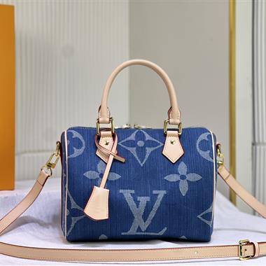 LOUIS VUITTON  2024新款女生時尚休閒包 尺寸：25*19*15CM