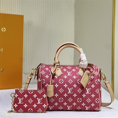 LOUIS VUITTON  2024新款女生時尚休閒包 尺寸：25*15*15CM