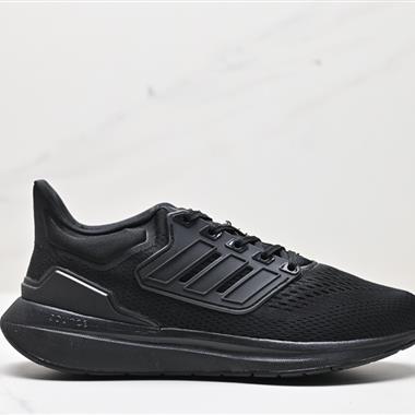 Adidas EQ21Run全新緩震休閑運動跑鞋