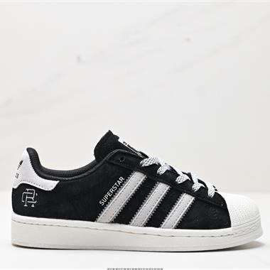 Adidas三葉草 Originals Superstar Pride RM貝殼頭系列低幫經典百搭休閑運動板鞋