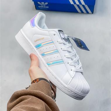 Adidas 三葉草Superstar貝殼頭復古休閑運動板鞋