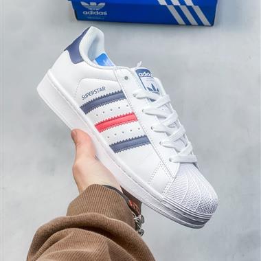 Adidas 三葉草Superstar貝殼頭復古休閑運動板鞋