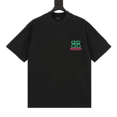 Balenciaga   2024夏季新款短袖T恤  尺寸偏大