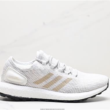 Adidas Pure Boost 3.0 針織透氣爆米花緩震休閑運動鞋