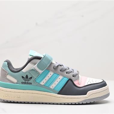 Adidas Forum Low CL低幫百搭潮流休閑運動板鞋