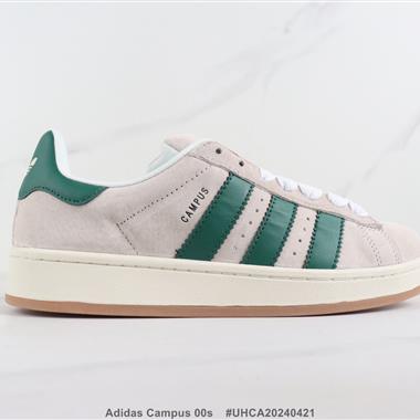 Adidas Campus 00s 三葉草低幫板鞋