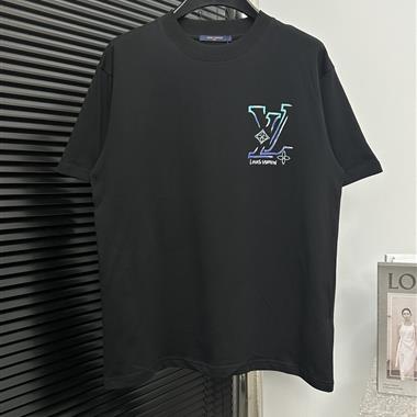 Louis Vuitton   2024夏季新款短袖T恤 歐版尺寸偏大
