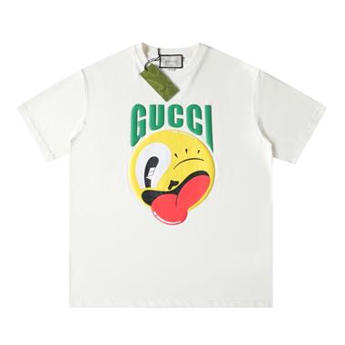 GUCCI   2024夏季新款短袖T恤 歐版尺寸偏大