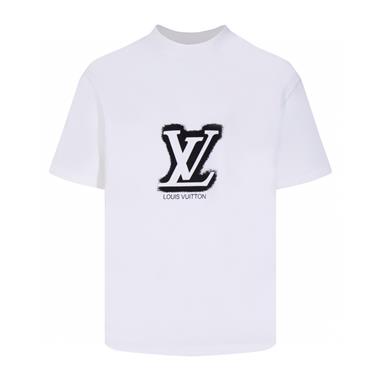 Louis Vuitton  2024夏季新款短袖T恤 歐版尺寸偏大