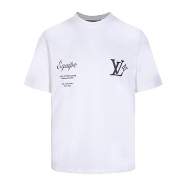 Louis Vuitton  2024夏季新款短袖T恤 歐版尺寸偏大