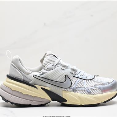 NIKE V2K RUN跑步鞋復古風潮 網面透氣運動鞋