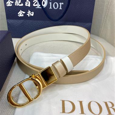 DIOR   2024新款時尚皮帶  2.0CM