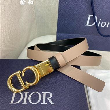 DIOR   2024新款時尚皮帶  2.0CM