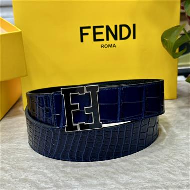 FENDI   2024新款時尚皮帶  4.0CM