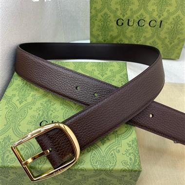 GUCCI   2024新款時尚皮帶  4.0CM