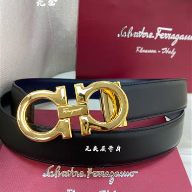 Ferragamo   2024新款時尚皮帶  3.5CM