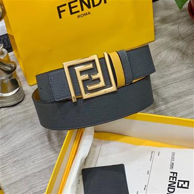 FENDI   2024新款時尚皮帶  5.0CM