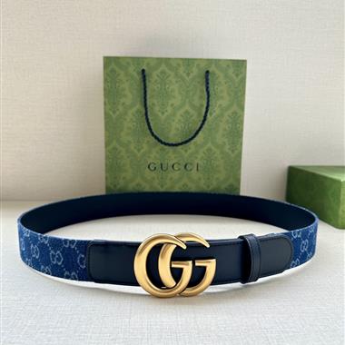 GUCCI   2024新款時尚皮帶  3.8CM