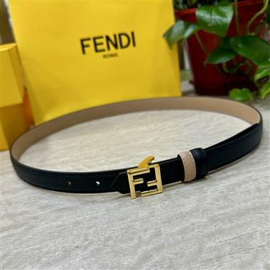 FENDI   2024新款時尚皮帶  2.0CM