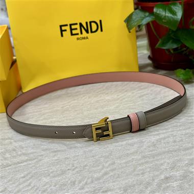 FENDI   2024新款時尚皮帶  2.0CM