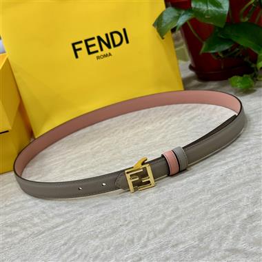 FENDI   2024新款時尚皮帶  2.0CM