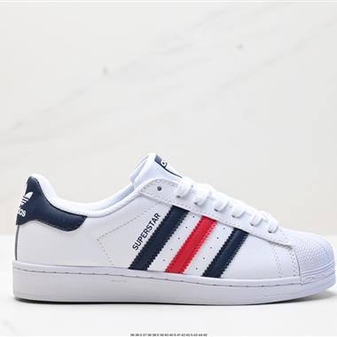 Adidas 三葉草 Originals Superstar」Sail/Green/Lace「