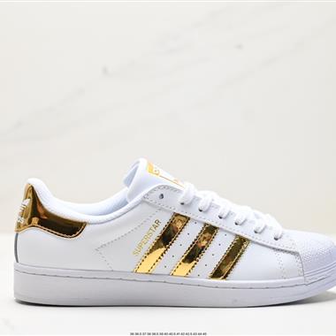 Adidas 三葉草 Originals Superstar」Sail/Green/Lace「