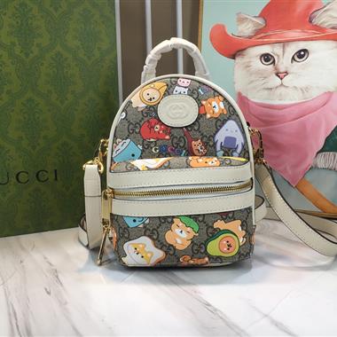 GUCCI   2024新款時尚休閒包 尺寸：15*19*8CM