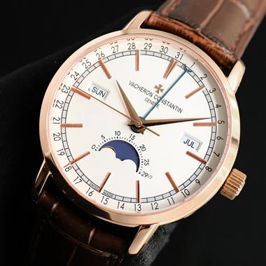 Vacheron Constantin  2024新款時尚休閒手錶  尺寸：40MM