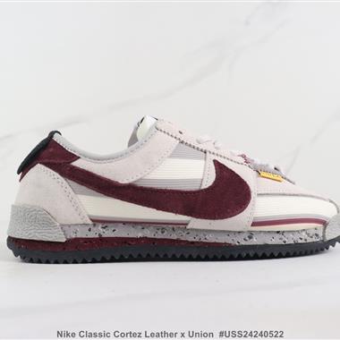 Nike Classic Cortez Leather x Union 阿甘復古休閑跑步鞋