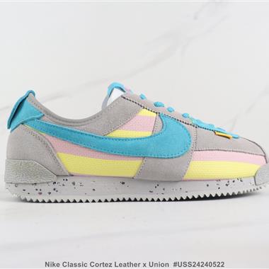 Nike Classic Cortez Leather x Union 阿甘復古休閑跑步鞋