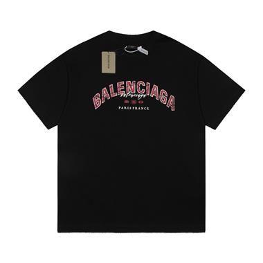 Balenciaga   2024夏季新款短袖T恤 歐規尺寸偏大