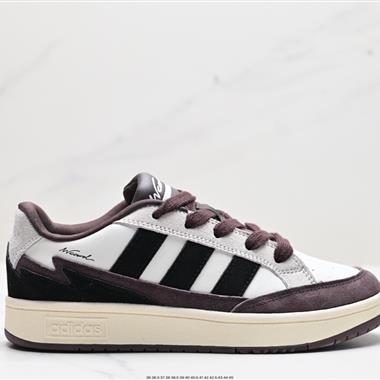 Adidas COURTIC 三葉草 休閑運動百搭校園板鞋
