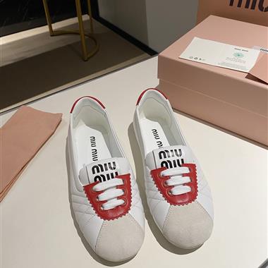 MIUMIU   2024新款女生休閒時尚鞋子