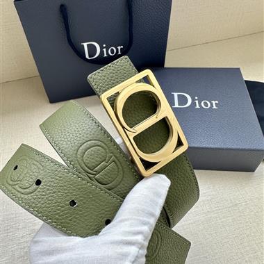 DIOR   2024新款時尚皮帶  3.5CM