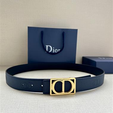 DIOR   2024新款時尚皮帶  3.5CM