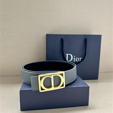 DIOR   2024新款時尚皮帶  3.5CM