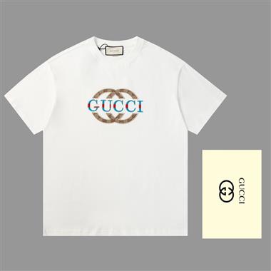 GUCCI   2024夏季新款短袖T恤  歐規尺寸偏大