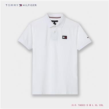 TOMMY   2024夏季新款短袖POLO衫