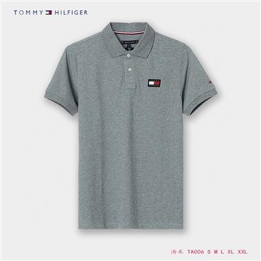 TOMMY   2024夏季新款短袖POLO衫