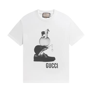 GUCCI   2024夏季新款短袖T恤