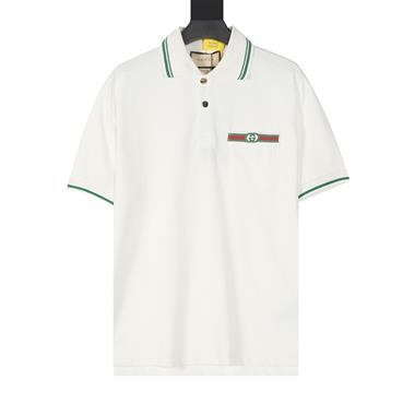 GUCCI   2024夏季新款短袖POLO衫  歐規尺寸偏大