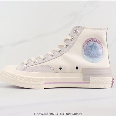 Converse 1970s厚底高幫帆布鞋 